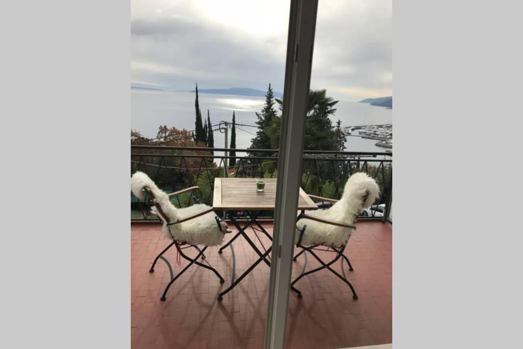 Apartament Breathtaking Sea View App For 2+1, Bbq ...... Opatija Zewnętrze zdjęcie